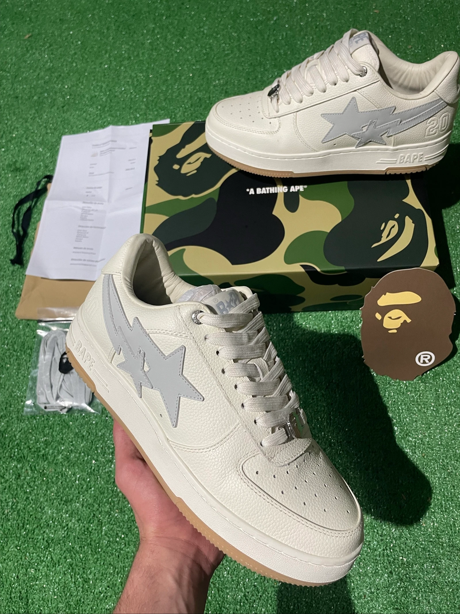 Tênis Bapesta x Highsnobiety Originais – photo 3